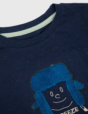 Playera Weekend manga corta para niño