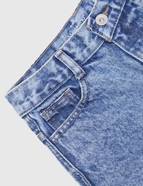 Jeans slim Weekend lavado bitono para niño