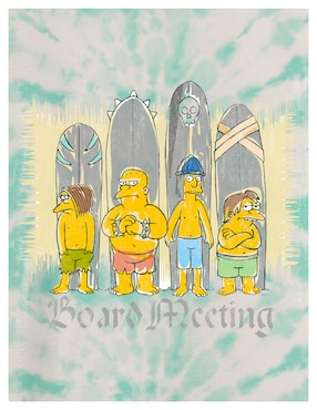 Playera Los Simpson manga corta para niño