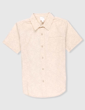 Camisa casual Marvel Dtr manga corta para niño