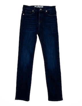 Jeans slim Furor lavado deslavado para niño