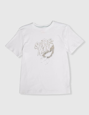 Playera Disney Dtr Spider-Man Marvel manga corta para niño