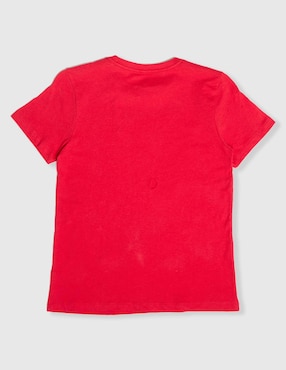 Playera Disney DTR Spider-Man Marvel manga corta para niño