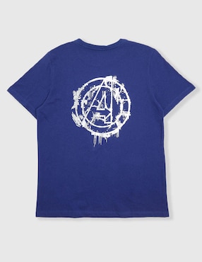 Playera Disney DTR Avengers manga corta para niño