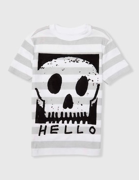 Playera Weekend manga corta para niño