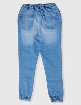 Jeans jogger straight Weekend lavado degradado para niña