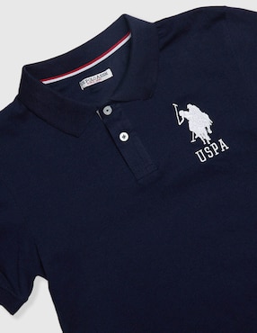 Playera tipo polo Us Polo de algodón para niño