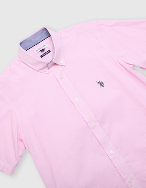 Camisa casual Us Polo de algodón manga corta para niño