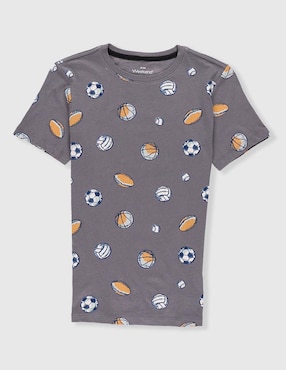 Playera Weekend manga corta para niño