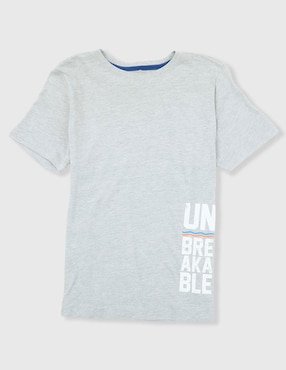 Playera Weekend manga corta para niño