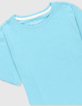 Playera Weekend manga corta para niño