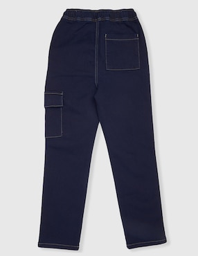 Jeans slim Weekend lavado obscuro para niño