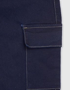Jeans slim Weekend lavado obscuro para niño