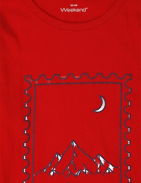 Playera Weekend manga larga para niño