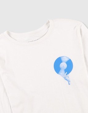 Playera Weekend manga larga para niño