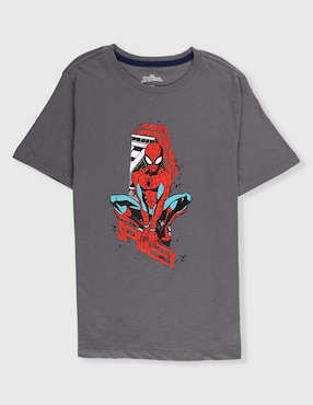 Playera Spider-Man manga corta para niño