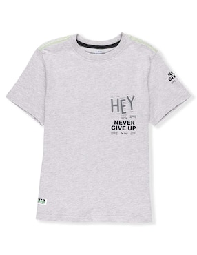 Playera Weekend manga corta para niño