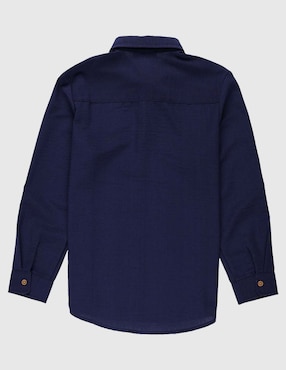 Camisa casual Weekend de algodón manga larga para niño