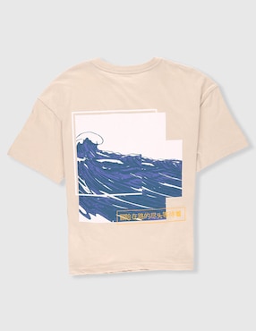 Playera Weekend manga corta para niño