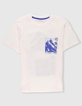 Playera Weekend manga corta para niño