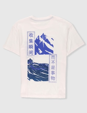 Playera Weekend manga corta para niño