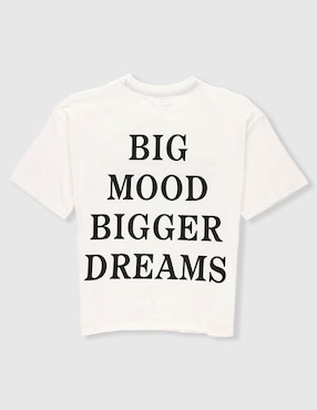Playera Weekend manga corta para niño