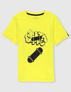 Playera Weekend manga corta para niño