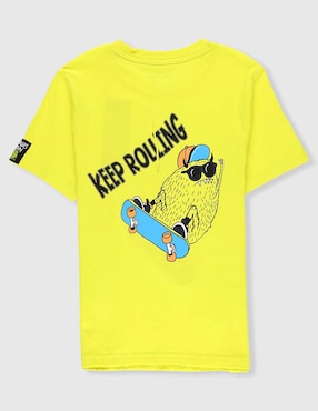 Playera Weekend manga corta para niño