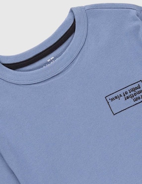 Playera Weekend manga corta para niño