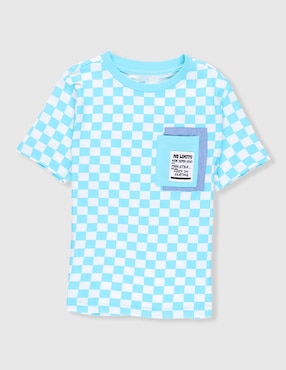 Playera manga corta para niño