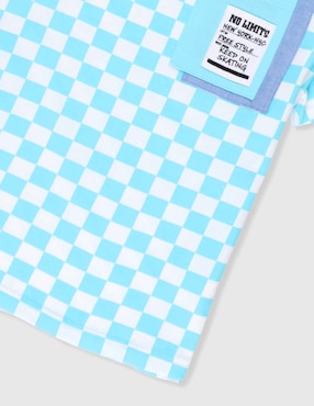 Playera manga corta para niño