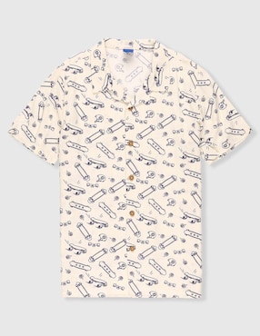 Camisa casual Weekend manga corta para niño
