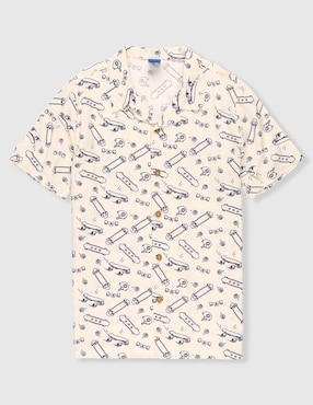 Camisa casual Weekend manga corta para niño