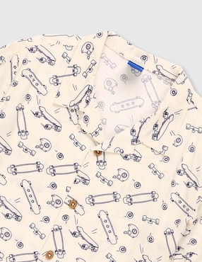 Camisa casual Weekend manga corta para niño