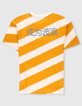 Playera Weekend manga corta para niño