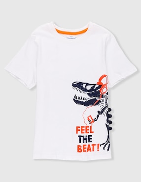 Playera Weekend manga corta para niño