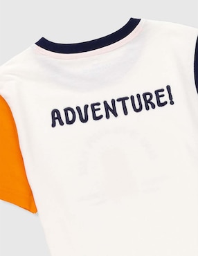 Playera Weekend manga corta para niño