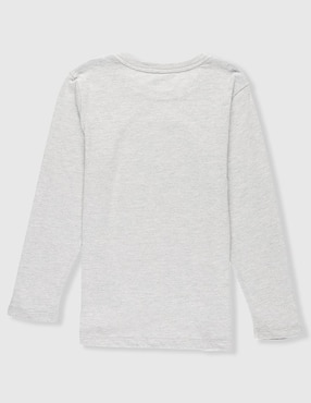 Playera Weekend manga larga para niño