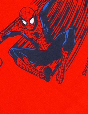 Playera Marvel Dtr Spider-man manga corta para niño