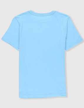 Playera Disney Dtr stitch managa corta para niño