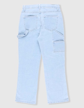 Jeans slim Weekend lavado claro para niño
