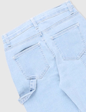 Jeans slim Weekend lavado claro para niño