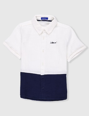 Camisa casual Weekend manga corta para niño
