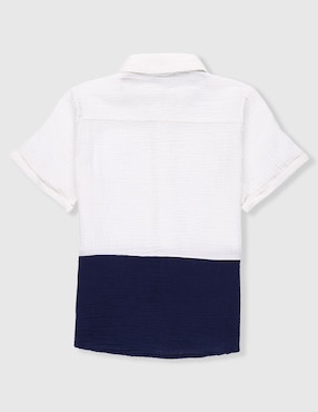 Camisa casual Weekend manga corta para niño