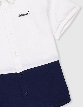 Camisa casual Weekend manga corta para niño
