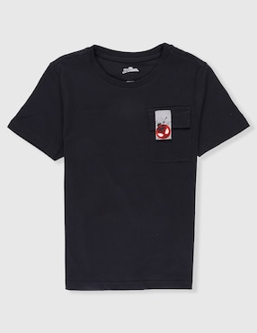 Playera Marvel Dtr Spider-Man Marvel manga corta para niño