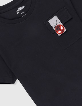 Playera Marvel Dtr Spider-Man Marvel manga corta para niño