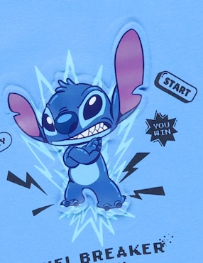 Playera Disney Dtr Stitch manga corta para niño