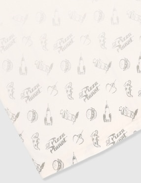 Playera Marvel Dtr Pizza Planeta manga corta para