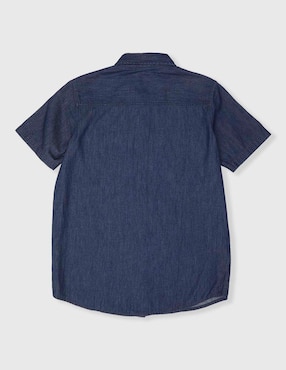 Camisa casual Weekend de algodón manga corta para niño